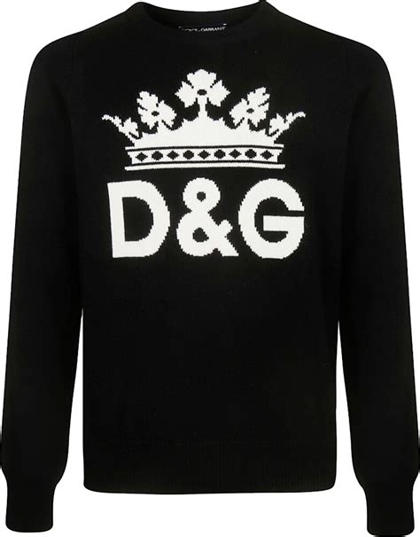 dolce gabbana pullover krone|Women's Dolce & Gabbana Designer Sweaters .